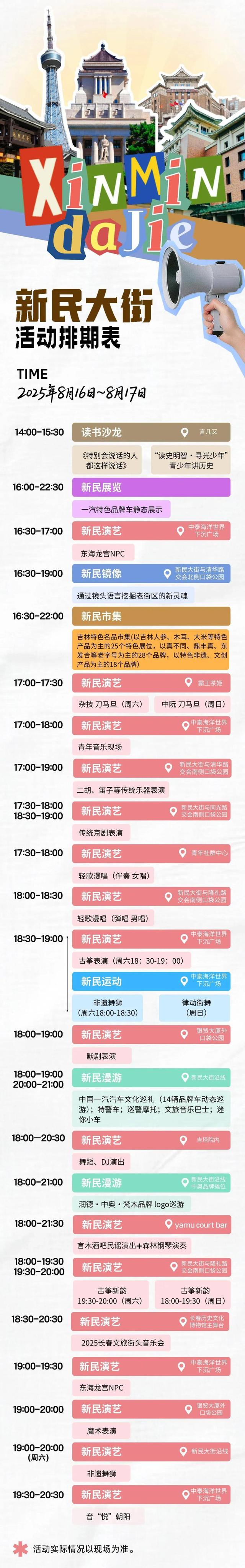 新民大街“赶集”攻略，人手必备！