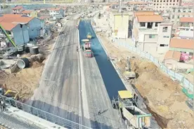 太焦高铁连接线沁县县城连接线主线贯通图片