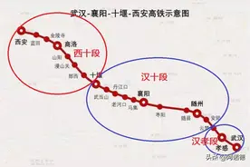 武西高铁建成后，尴尬的是武汉，能让郑州尴尬的是武汉枢纽直通线图片
