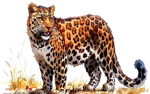 忠烈：为救主人，濒死的猎狗用尽最后力气，咬断了豹子的咽喉