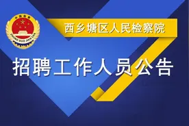 南宁市西乡塘区人民检察院 2025年公开招聘聘用制工作人员简章图片