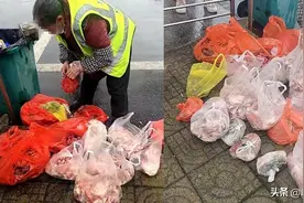 把父母给的年货丢服务区垃圾桶，疑当事人回应，原因曝光图片