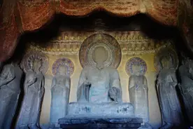 探秘“悟空”，失首的“灵吉菩萨”是否来源于响堂山？图片