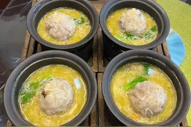 当蟹粉狮子头遇上文思豆腐图片