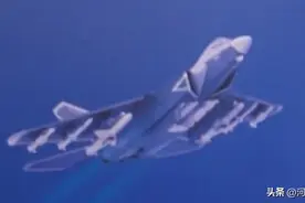 开启野兽模式，歼35一次携带12枚导弹，击沉军舰还能再打10架敌机图片