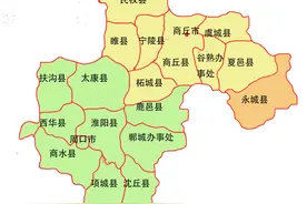 建国后河南省商丘、周口地区行政区划变迁图片