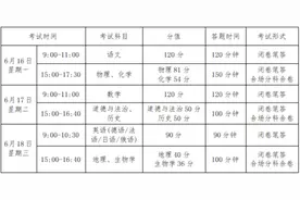 2025年甘肃省中考时间（含兰州）！图片