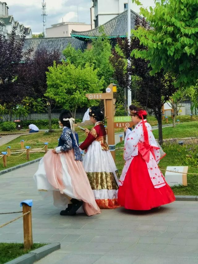 延吉市的中国朝鲜族民俗园