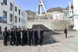 山西金地赤峪煤矿开展消防安全实战演练图片