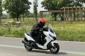 测评光阳Racing H150︱车架性能顶级强悍（下）图片