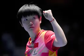 孙颖莎：今天输了单打，混双和大头一直在拼，我的大满贯赛打完了图片