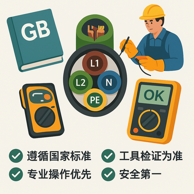 火线地线零线分别是什么颜色？电线颜色指南