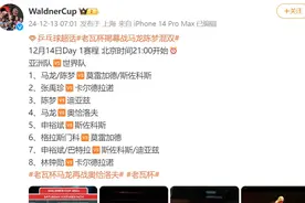 马龙、陈梦！今日出战！图片