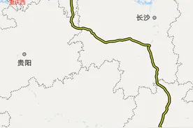 K192次列车由广州白云至重庆西，路过怀化、黔江，耗时18小时多图片