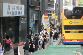 香港街头直击！超级台风“摩羯”袭港，市民都在干啥？图片