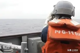 不能再拖了！解放军战舰战机进入台海，台军随即军事演习图片