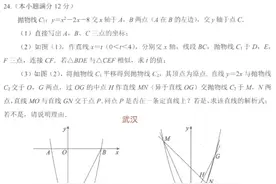 巨难！全国数学四大金刚中考试卷难度PK，谁更难出天际？难在哪？图片