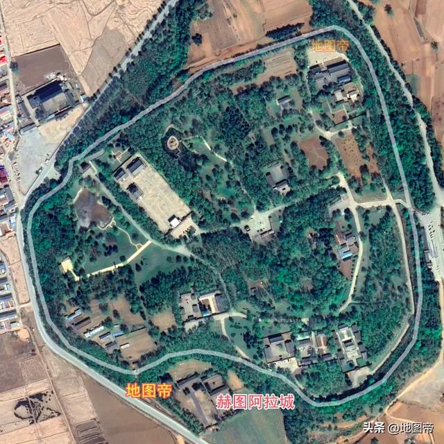 辽宁4座古城,形状各不相同?航拍图一目了然