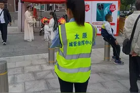 【岗位风采】城管采集员上阵，迎泽大街环境秩序有保障图片