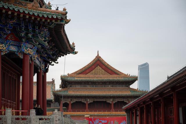 沈阳故宫——宫墙斑驳，历史漫漶