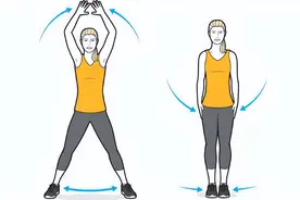 开合跳，最减脂，最塑形，最减内脏脂肪的动作之一图片