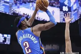 太豪横了！NBA首个8000万先生诞生，雷霆4年2.94亿续约亚历山大图片