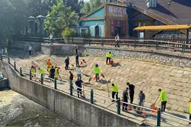 哈尔滨市南岗区集中整治马家沟河沿岸环境图片