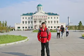 沿边行15：G331国道游记17-满洲里国门景区-中共六大展览馆图片