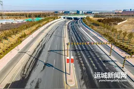舜帝街东延安邑东路至机场大道改扩建道路工程：​空铁换乘更便捷图片