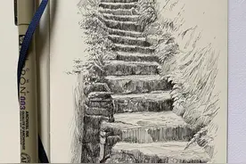 他瞎画一年，引粉27万：一支笔一张纸，简单到惊艳，细节太狠！图片