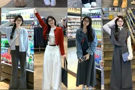 看了很多博主穿搭才知道，女人认真打扮起来很时尚，减龄又有气质图片