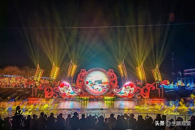 影记 | 齐彩城淄博花灯会的景观，这儿来看吧（3）