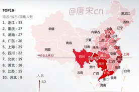 2024五大学科竞赛成绩排名：湖北第8，广东第4，湖南重庆并列第2图片