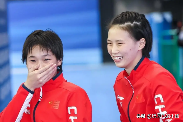 全运会结束九天后，全红婵陈芋汐近况状态曝光，幸不幸福一目了然