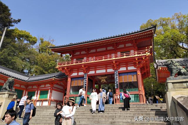 日本京都：走进八坂神社