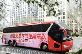 天津五大道打车需求涨102% 滴滴组建保障车队带游客赏花图片