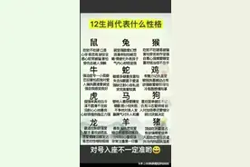 12生肖代表什么性格，你是什么性格？看看纯属娱乐。图片