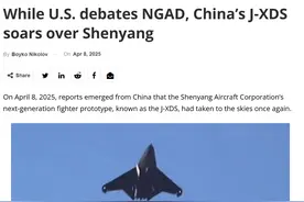 外媒：中国两款六代机进步神速，是对美国优柔寡断的致命打击！图片