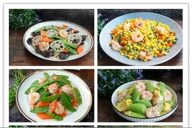 虾仁怎么炒最好吃？推荐6道家常做法，有滋有味又营养，老幼皆宜图片