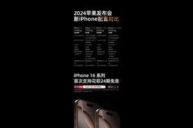 iPhone16系列即将天猫首发预售，前28小时支持花呗24期免息图片