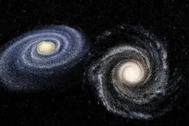 宇宙在膨胀，星系在相互远离，为何银河系和仙女座星系还会碰撞？图片