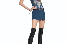 巴黎世家售价4500元的半身裙下架，神似男士平角裤，客服回应：团队经常会进行调整图片