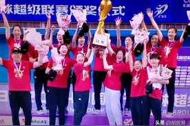 天津女排陈博雅，身上蕴藏才华，竟是匹千里马，未来定会前程远大图片