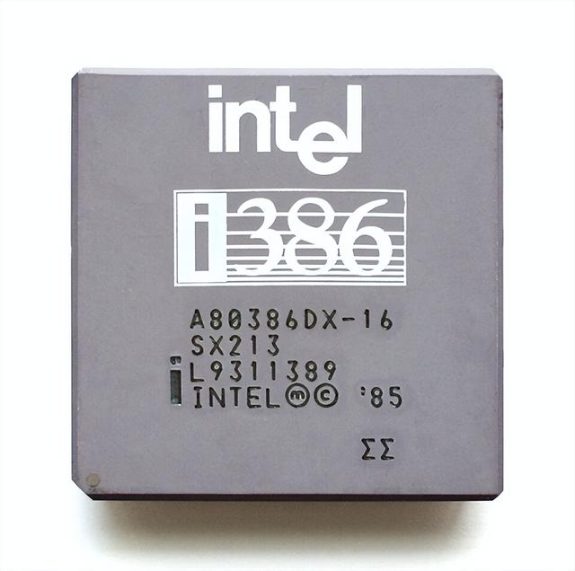 Intel 386处理器40岁了！27.5万个晶体管 重塑未来