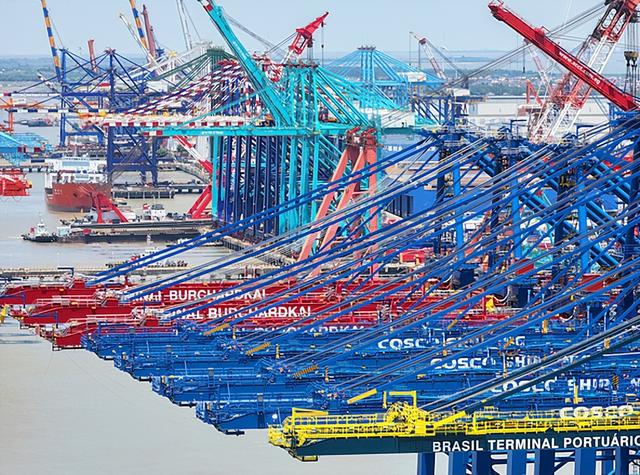 中美博弈再度升级？特朗普一声令下，中国92台起重机被突击检查