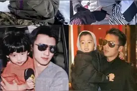 张柏芝晒三个儿子的生活照，大儿子对母亲 不尊重？图片