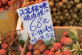 “试吃一只5元！”今年桂味荔枝价格上涨，藤县这款荔枝或成销量“黑马”？图片