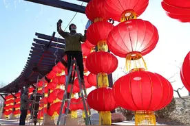 衡水桃城区宝云灯会即将点亮！记者带你先探探→图片