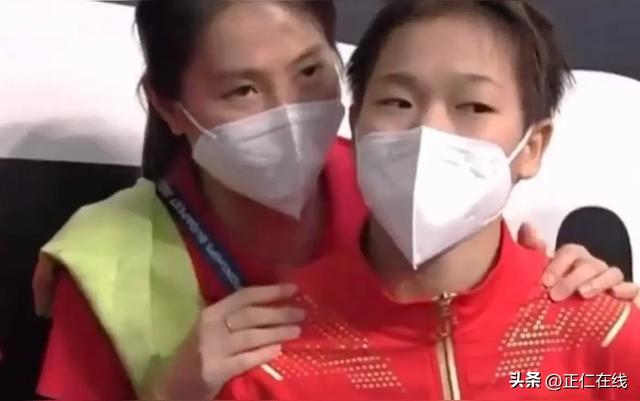 陈若琳问全红婵，怕我吗？全红婵回答情商太高啦