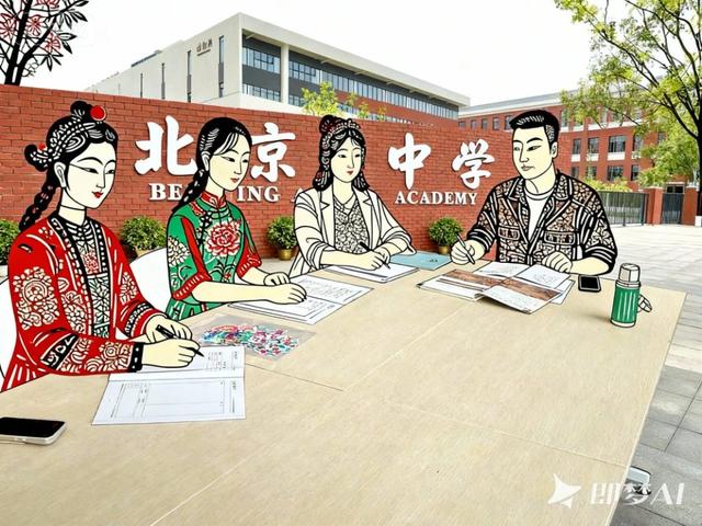 AI领跑朝阳区“美育第一课”